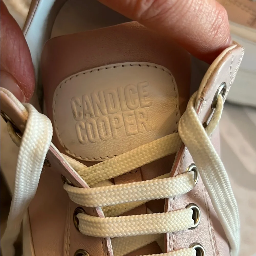 Women's Cream Sneakers - Picture 4 of 8